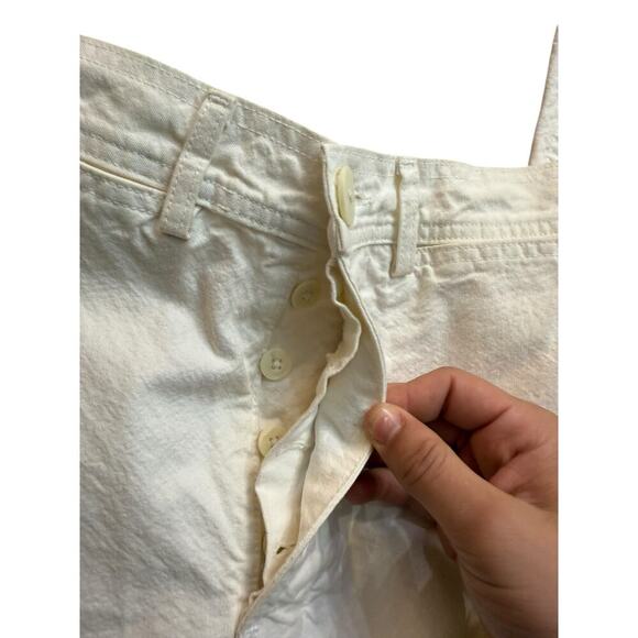 Jesse Kamm Women's Salt White High Rise Sailor Pants Size XXS - Picture 8 of 9